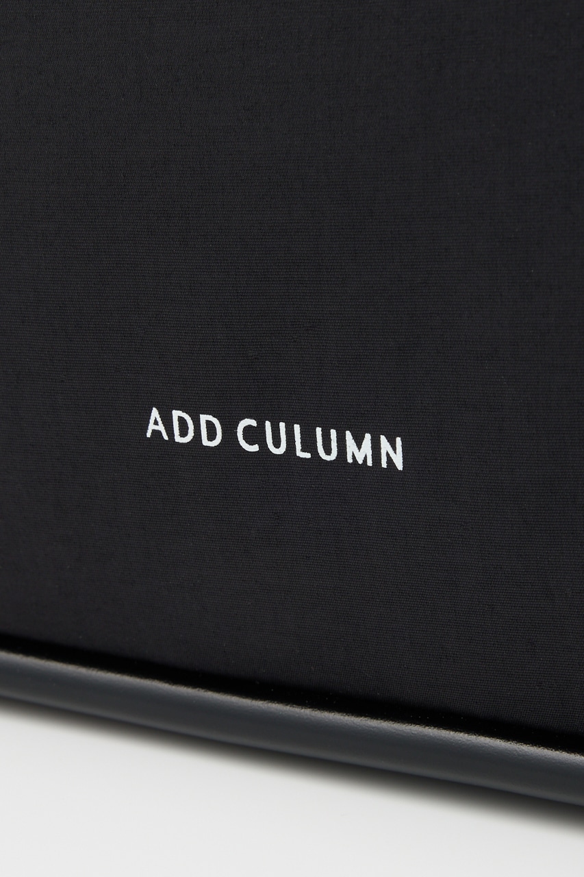 【ADD CULUMN】ROLLA M FABRIC バッグ BLK FREE