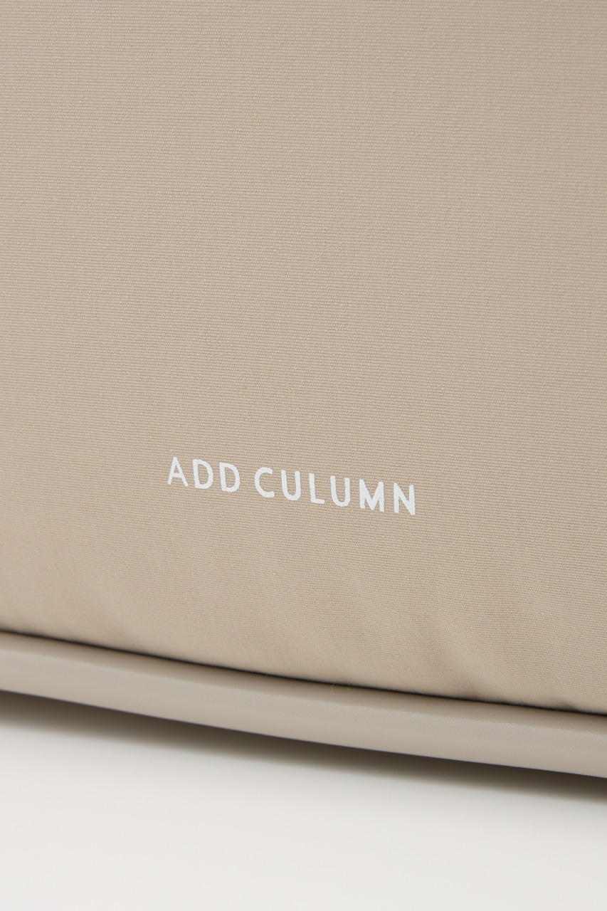 【ADD CULUMN】ROLLA M FABRIC バッグ GREIGE FREE