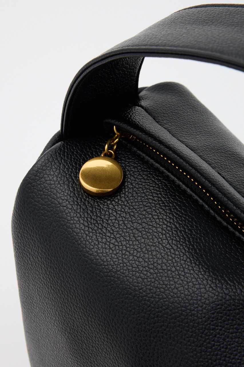 【SHEL'TTER SELECT】アシンメトリーワンハンドルバッグ BLK FREE