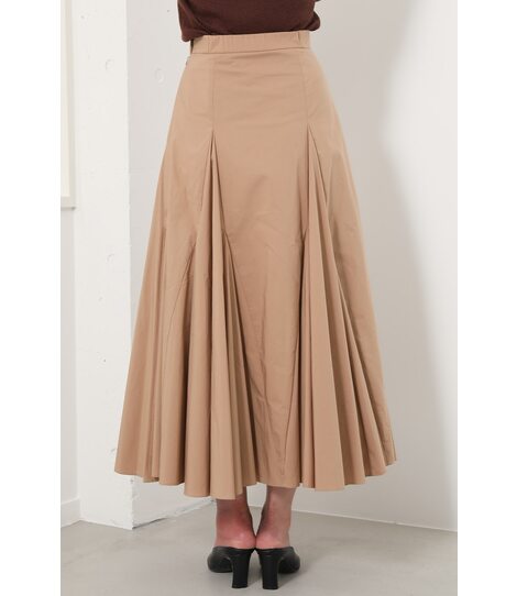 rienda | Volume Flare J/W Long SK (スカート(ロング) ) |SHEL 