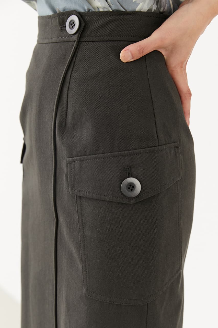 フラップポケットj Wタイトsk S Brn スカート ミディアム バロックジャパンリミテッド 公式通販サイト Shel Tter Web Store シェルターウェブストア