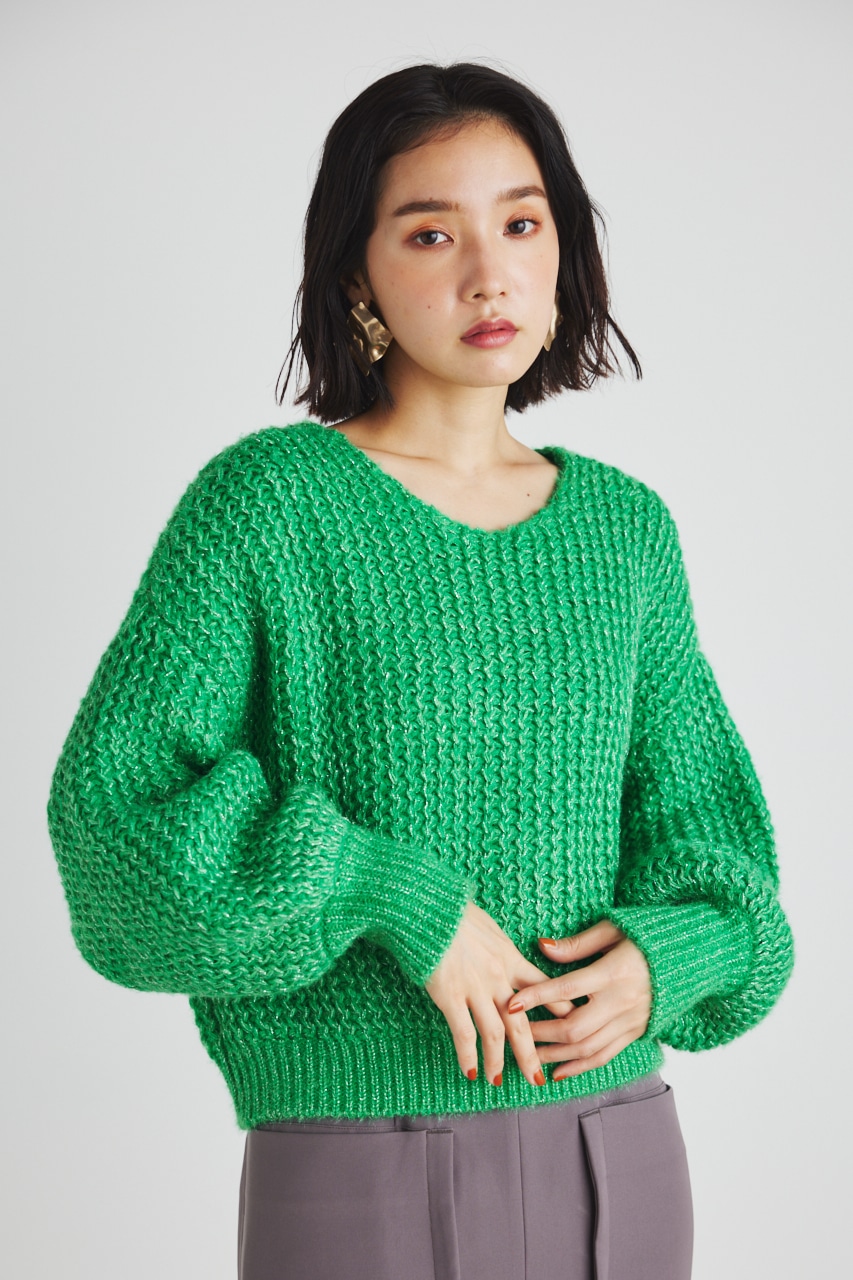 rienda | バルキーグロスKnit TOP (ニット ) |SHEL'TTER WEBSTORE