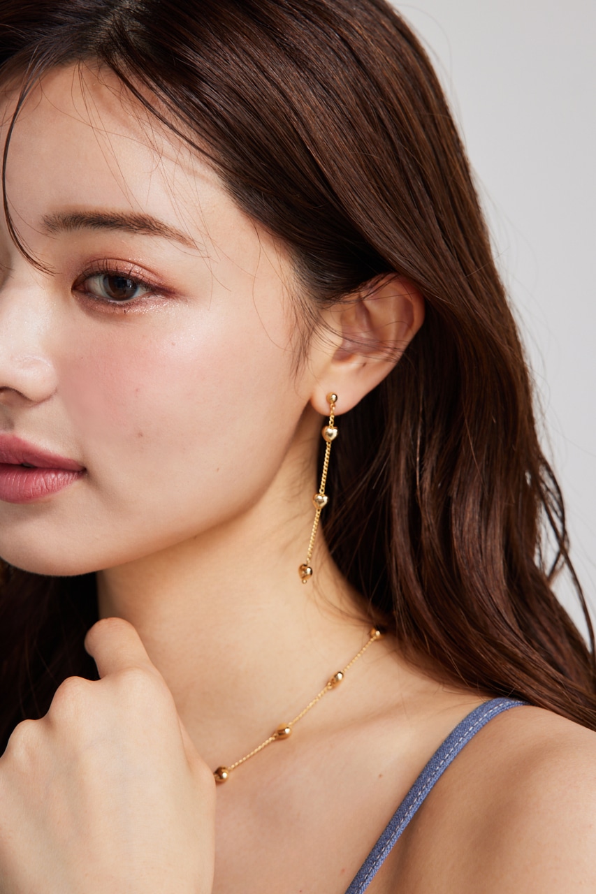 ハートピアス GLD FREE