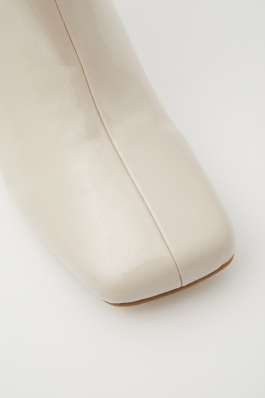 AZUL BY MOUSSY | ENAMEL SQUARE TOE BOOTS (ブーツ ) |SHEL 
