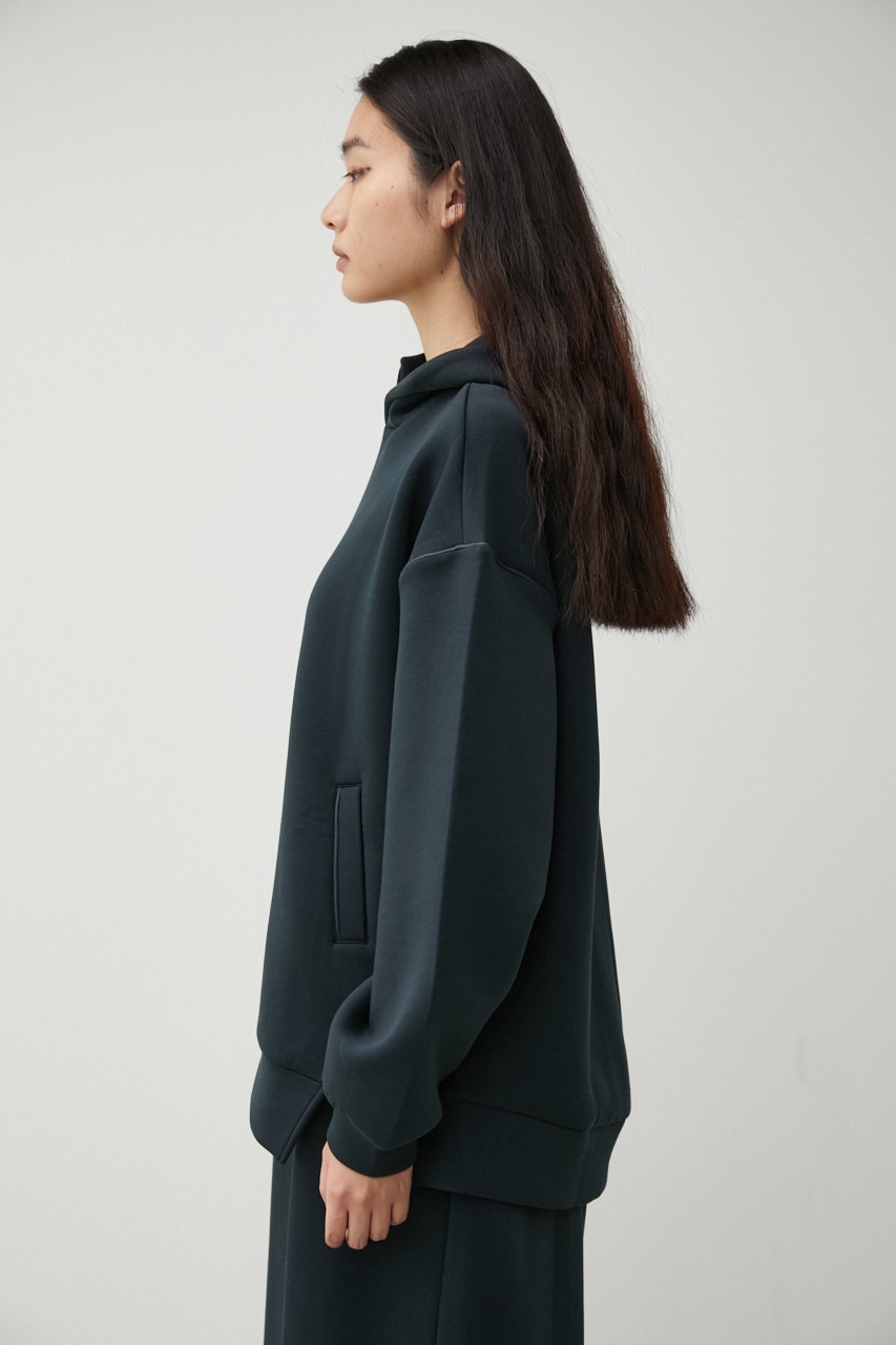 LUXE OVERSIZED PULLOVER｜S｜D/GRN｜スウ 