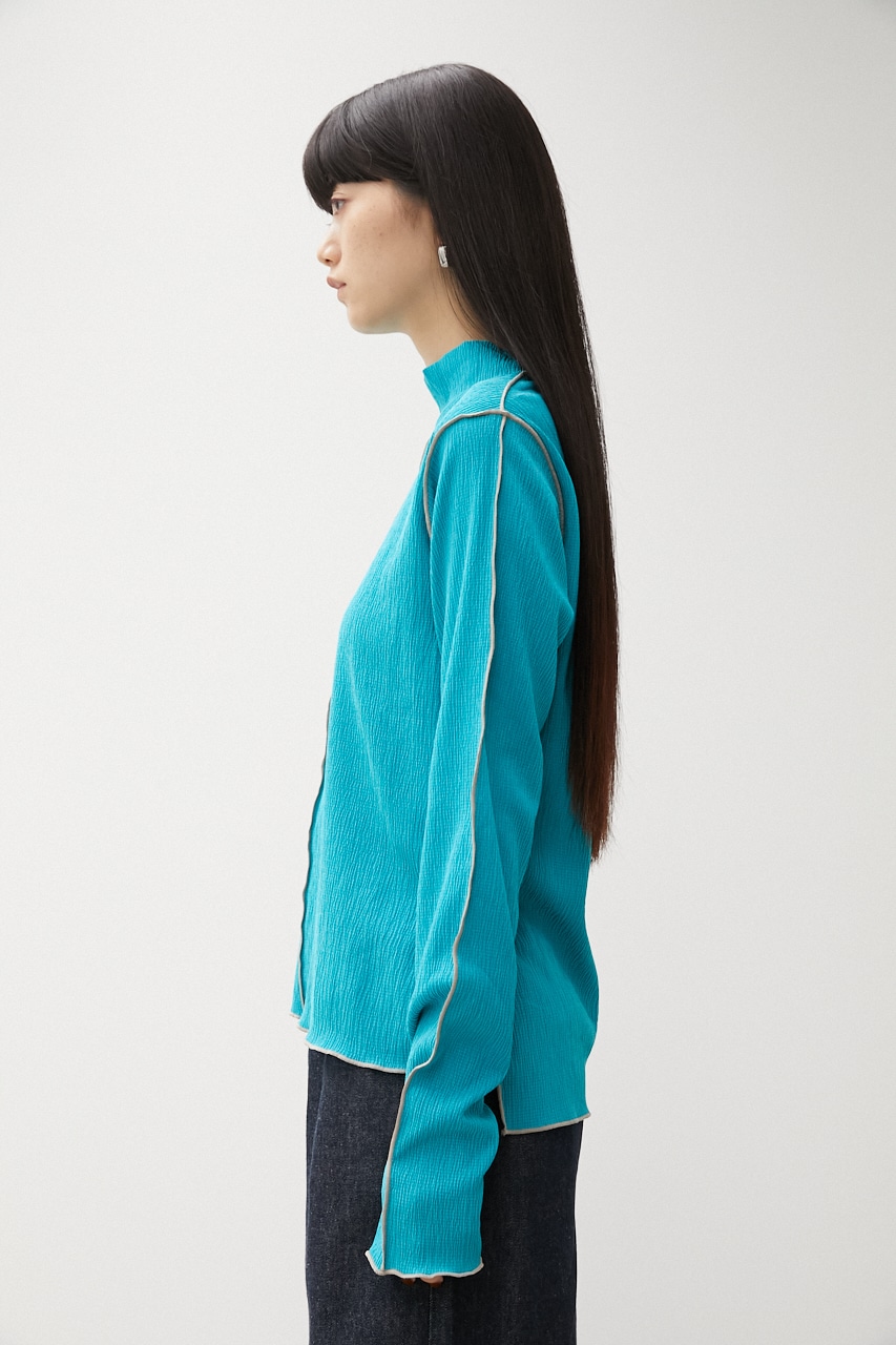 AZUL BY MOUSSY | MELLOW SHIRRING TOPS (Tシャツ・カットソー(長袖 