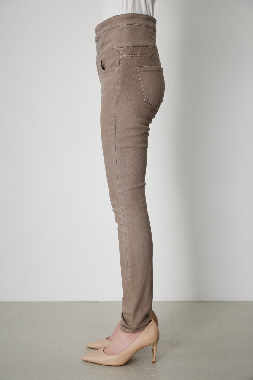 AZUL BY MOUSSY | HI-WAIST BUTTON DENIM SKINNY2 (スキニー ) |SHEL  