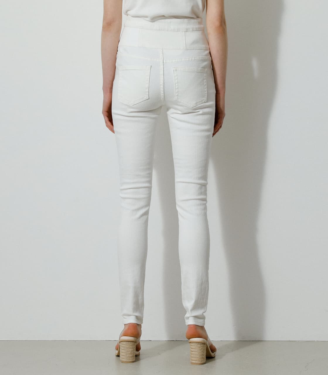 AZUL BY MOUSSY | HI-WAIST BUTTON DENIM SKINNY2 (スキニー ) |SHEL 