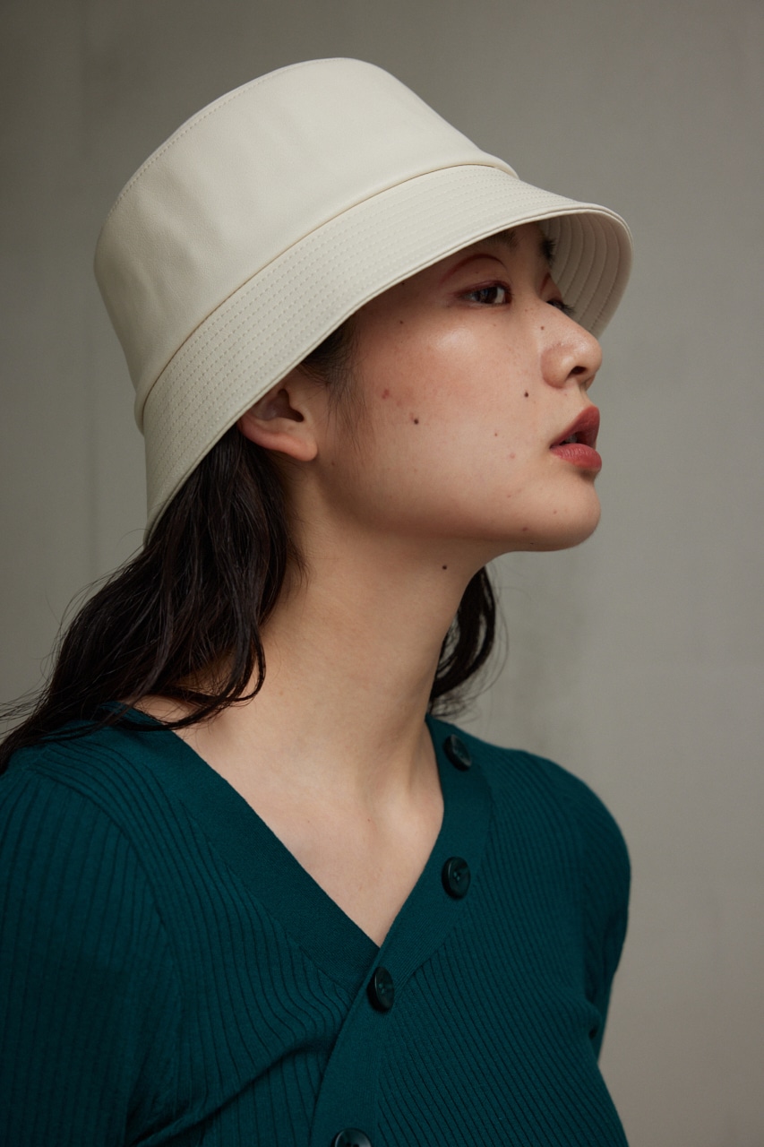 AZUL BY MOUSSY | フェイクレザーバケットハット (帽子 ) |SHEL