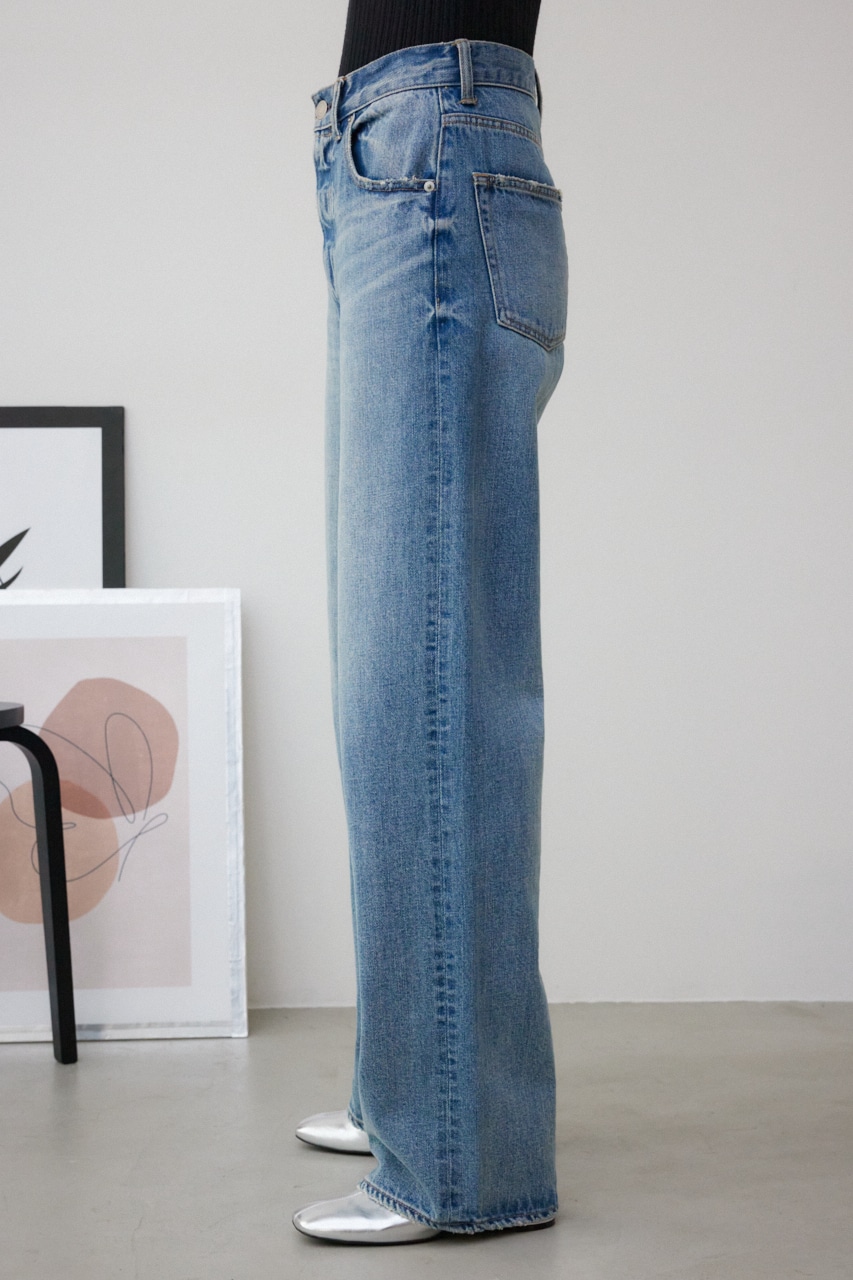 AZUL BY MOUSSY | AZUL DENIM/ハイウエストワイドデニム (ワイド