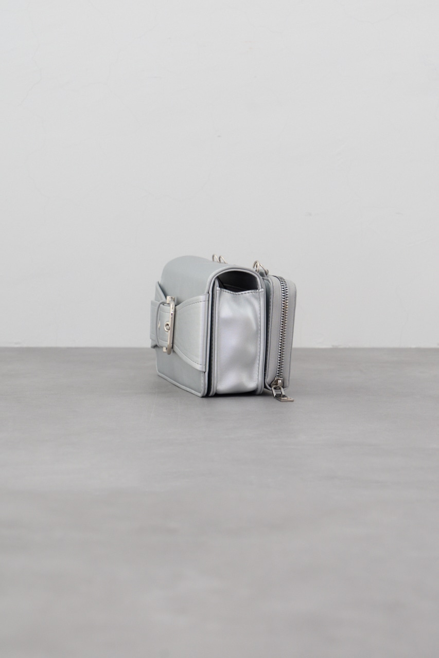 ビッグバックルウォレットバッグ SLV FREE