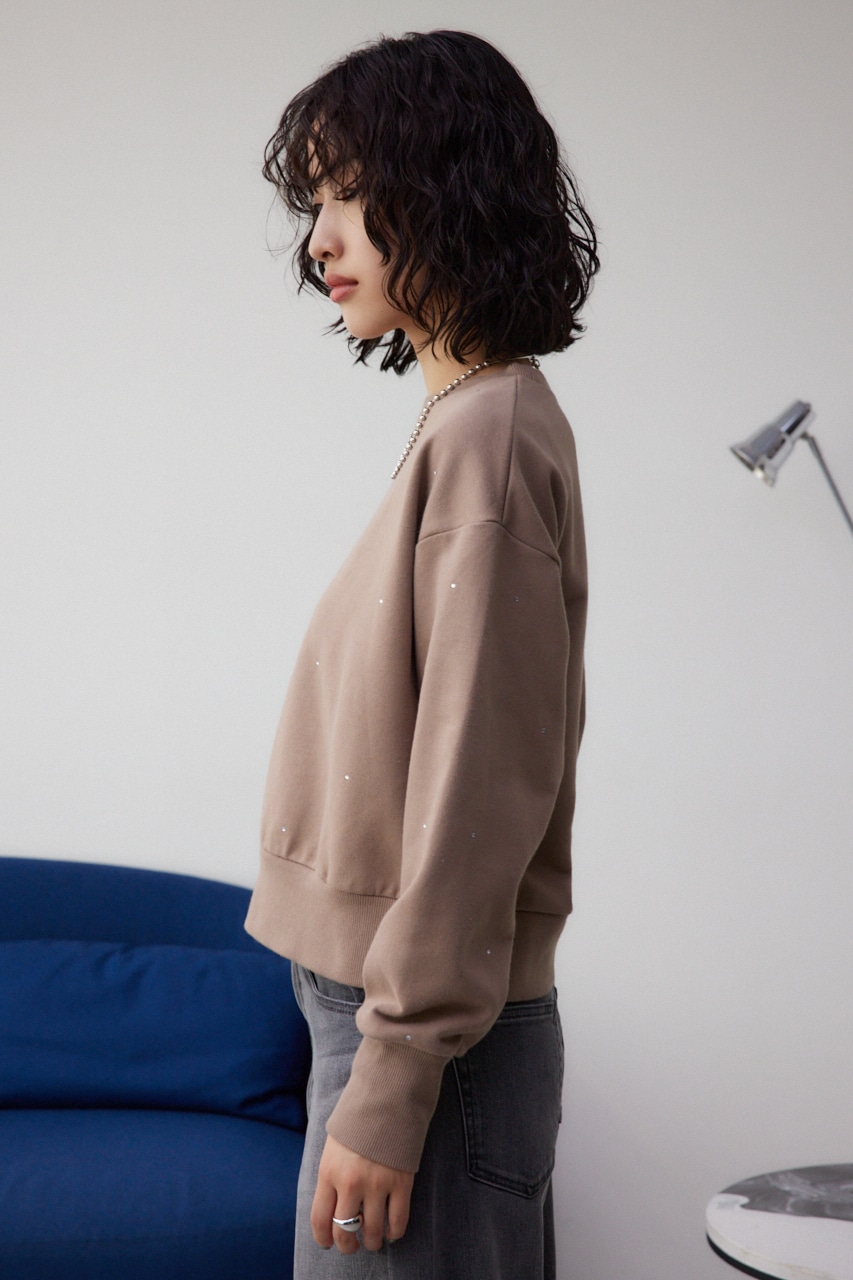 ラインストーンウラケトップス D/BEG FREE