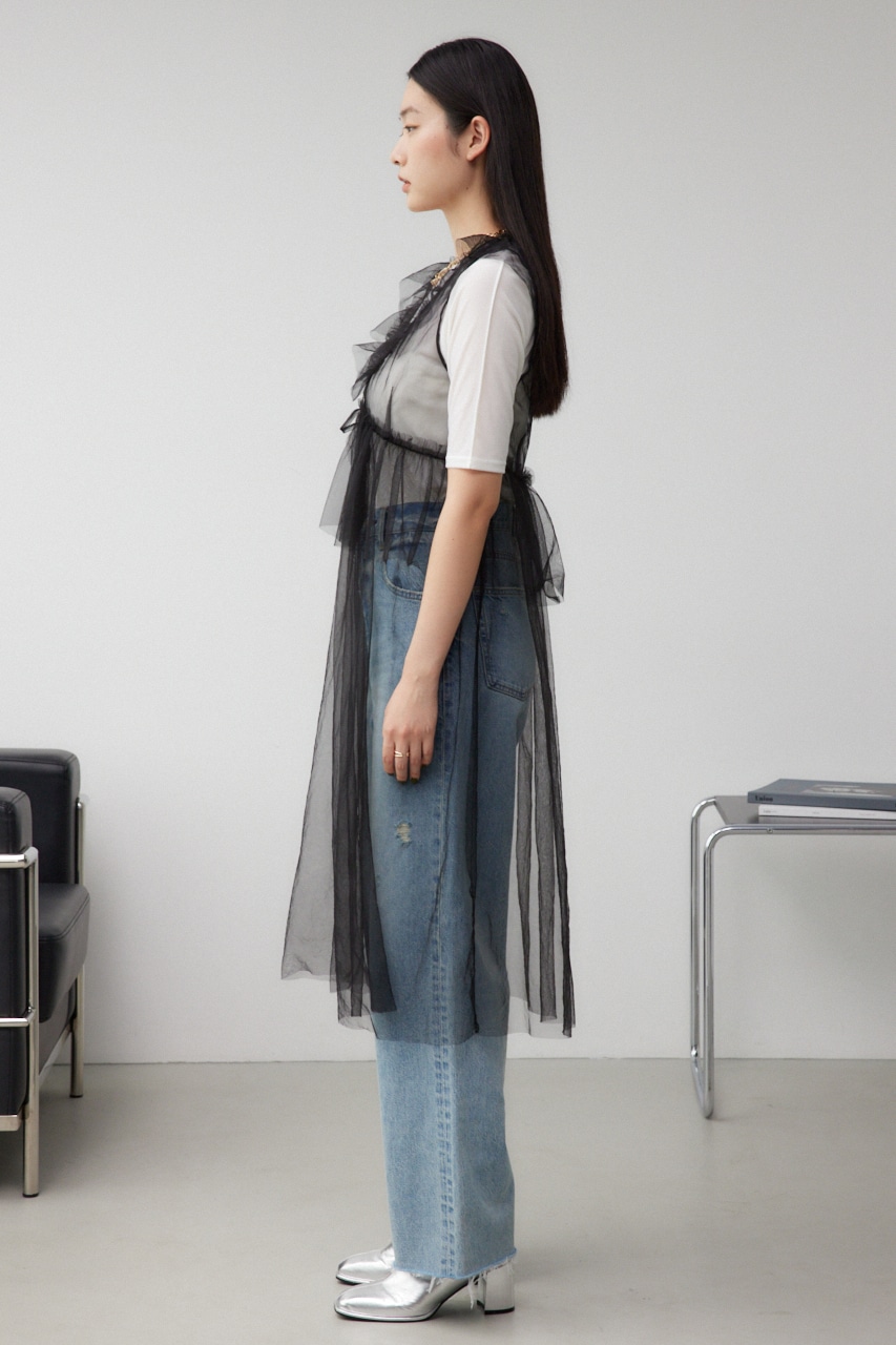 デザインチュールビスチェ BLK FREE