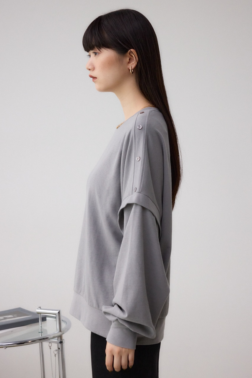 ドルマンカットトップス GRY FREE