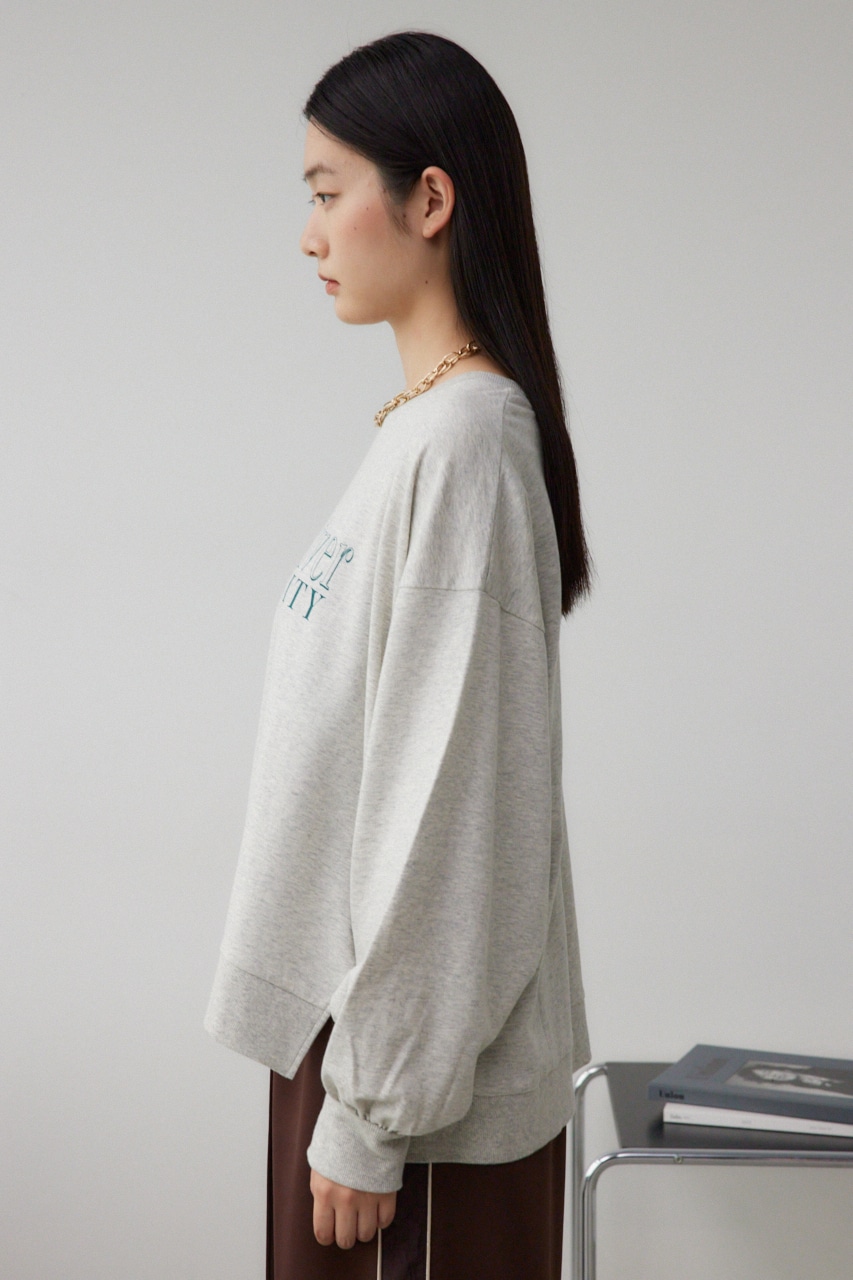 プリントウラケプルオーバー T.GRY FREE