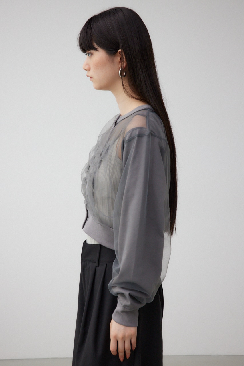 ミスチル 桜井着 ドッキングカーディガン