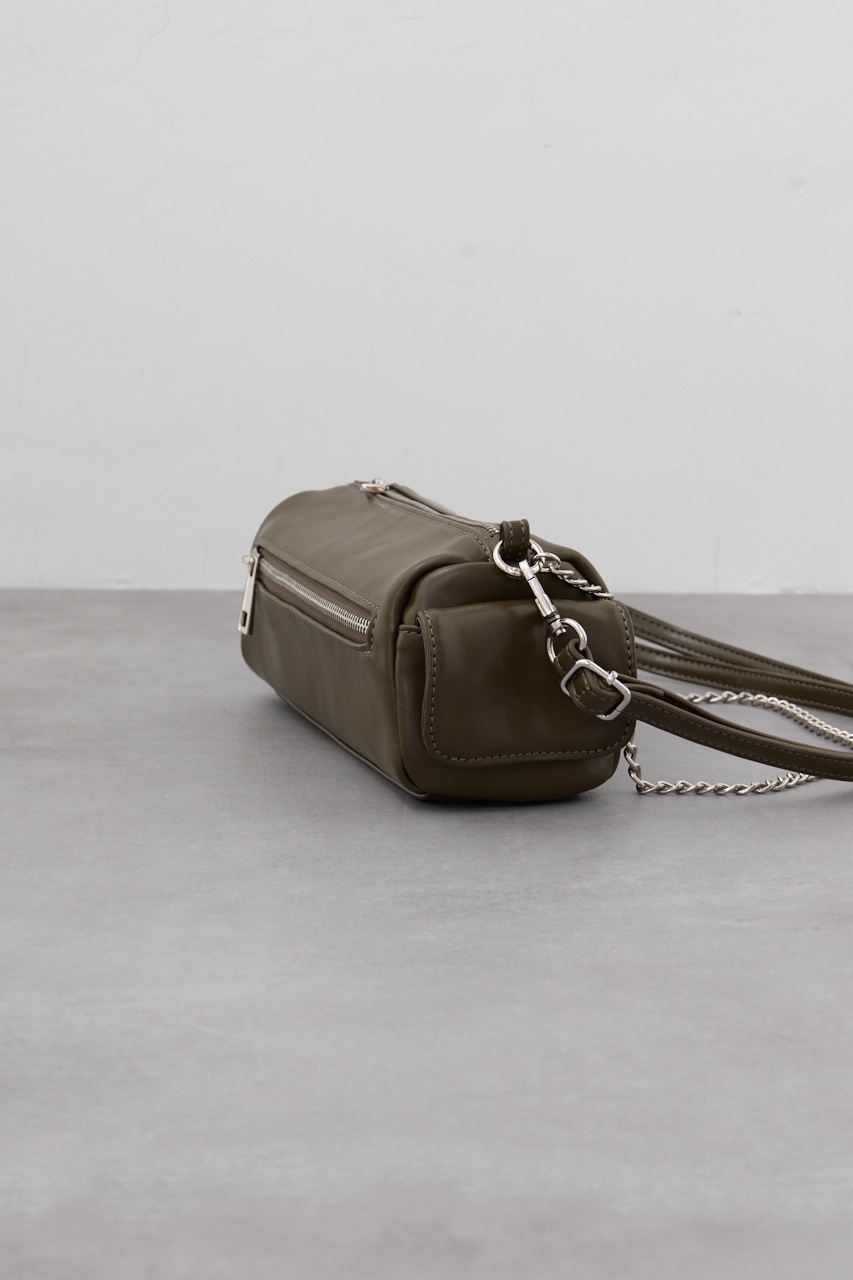 サイドポケットワイドシェイプバッグ KHA FREE