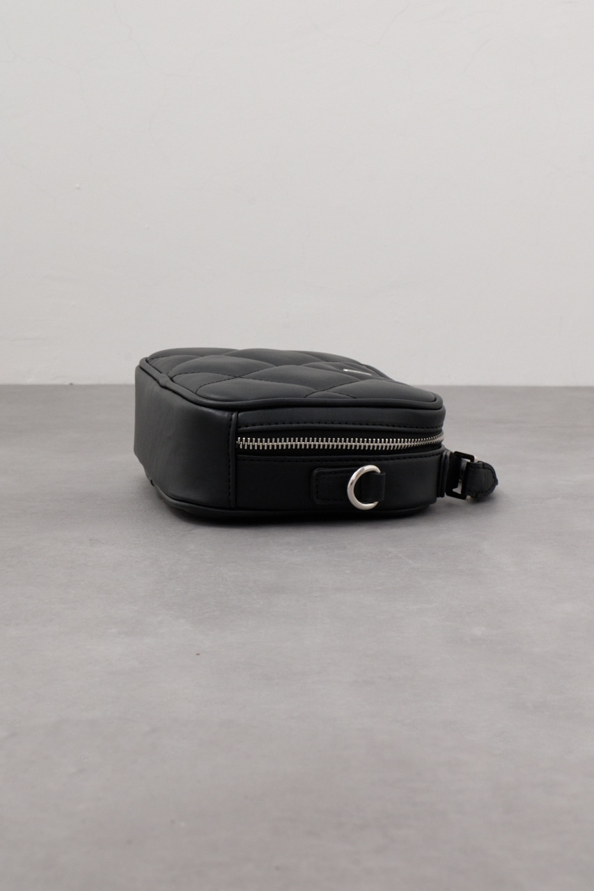 MARY QUANT×AZUL キルティングバッグ BLK FREE