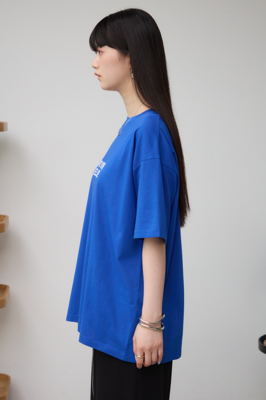 アソートロゴカラーTシャツ BLU M