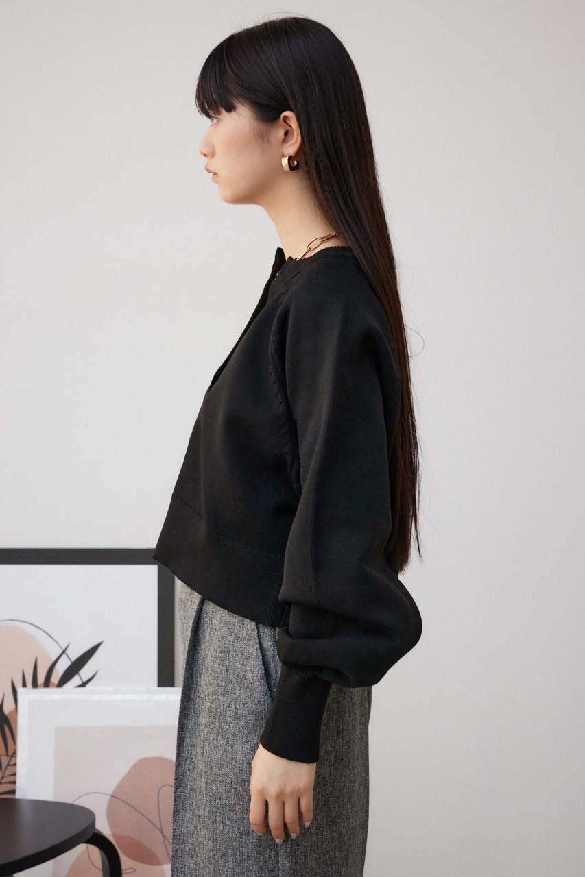 スポンディッシュカーディガン BLK M