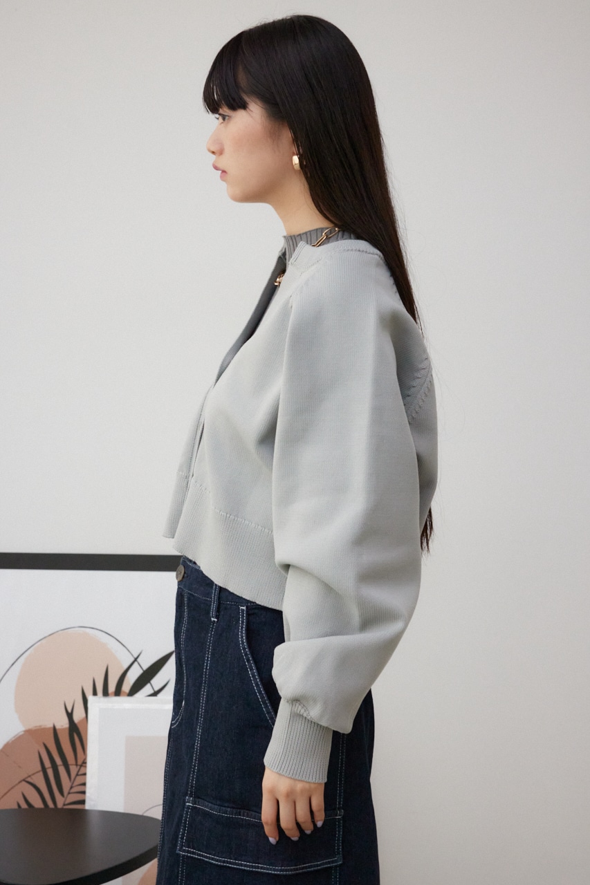 スポンディッシュカーディガン GRY M