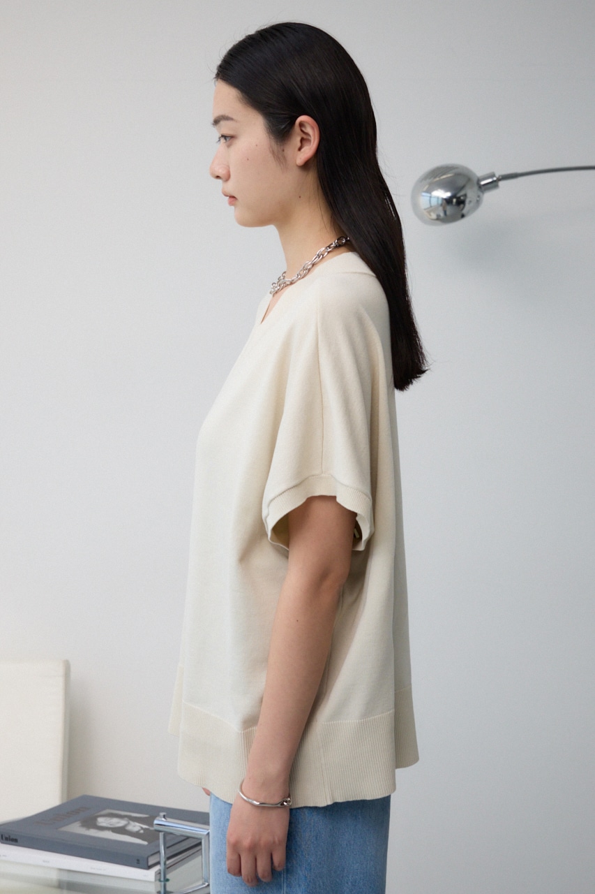 ワイドルーズニット GRY FREE