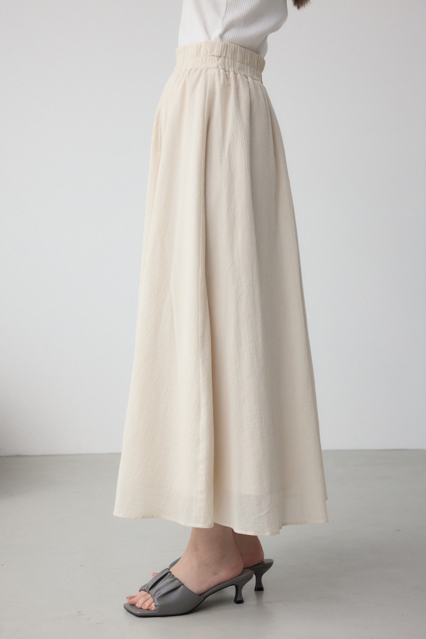 コットンボイルフレアスカート IVOY FREE