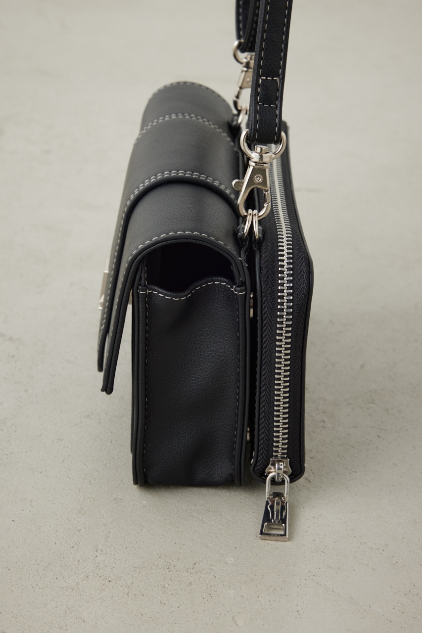 AZモチーフウォレットバッグ BLK FREE