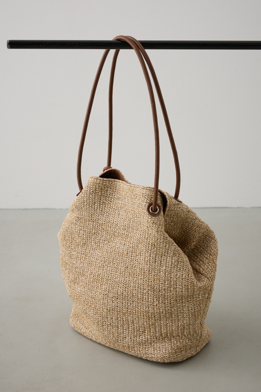 チャームセットメッシュトートバッグ BEG FREE