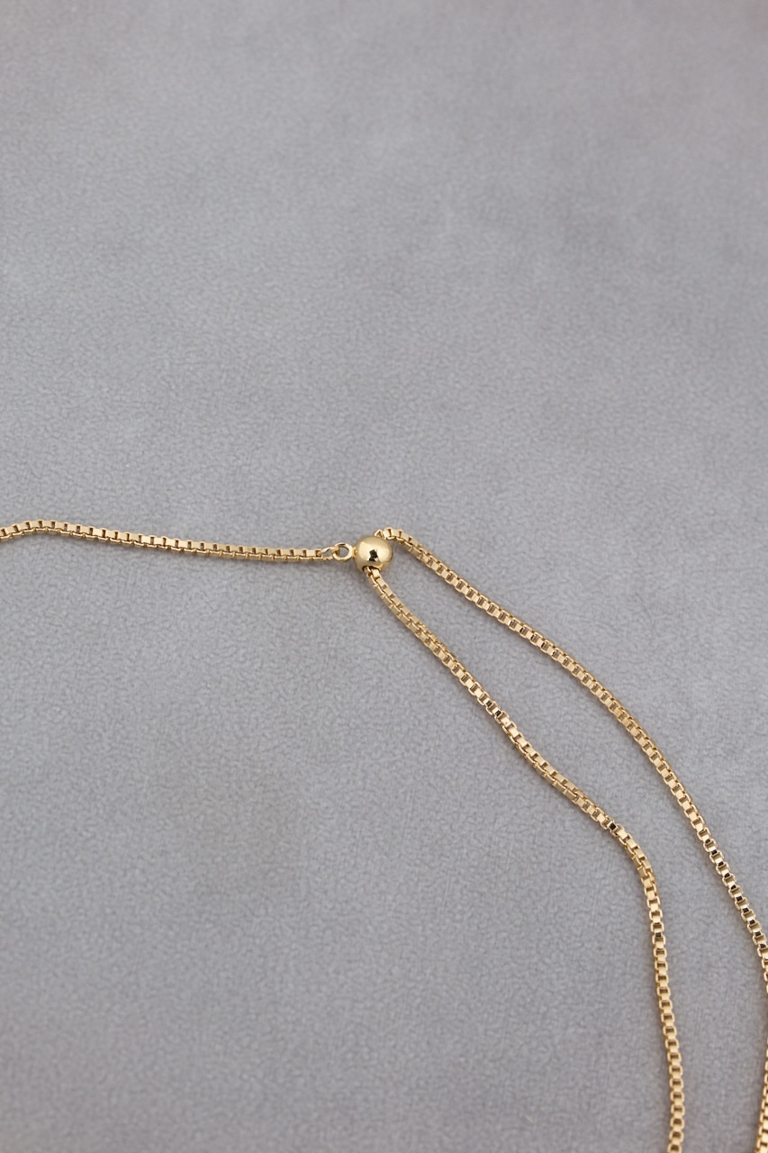 マルチウェイニュアンスサークルネックレス L/GLD FREE