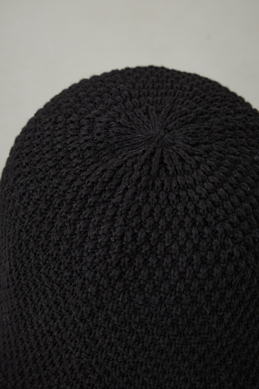 サーモ配色ハット BLK FREE