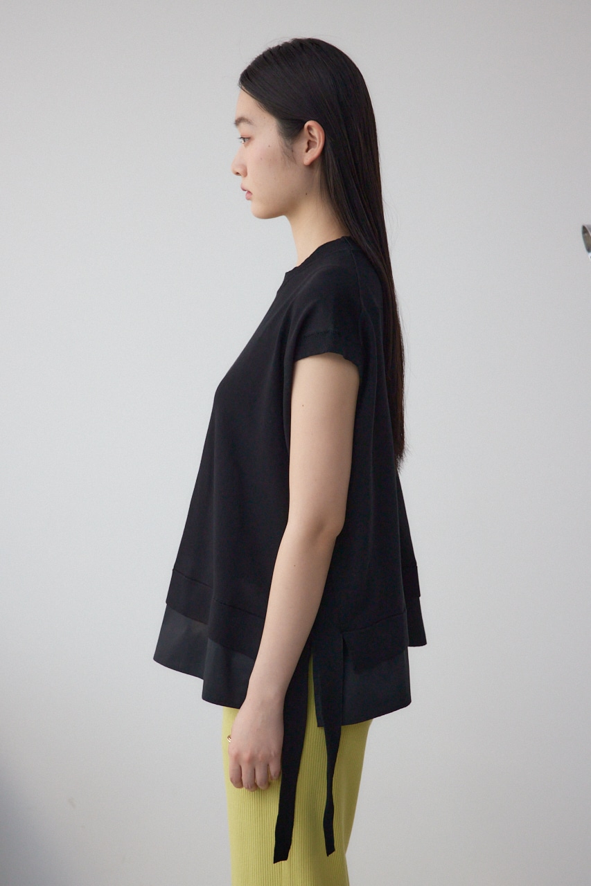 フハクキリカエデザインドルマンニット BLK FREE