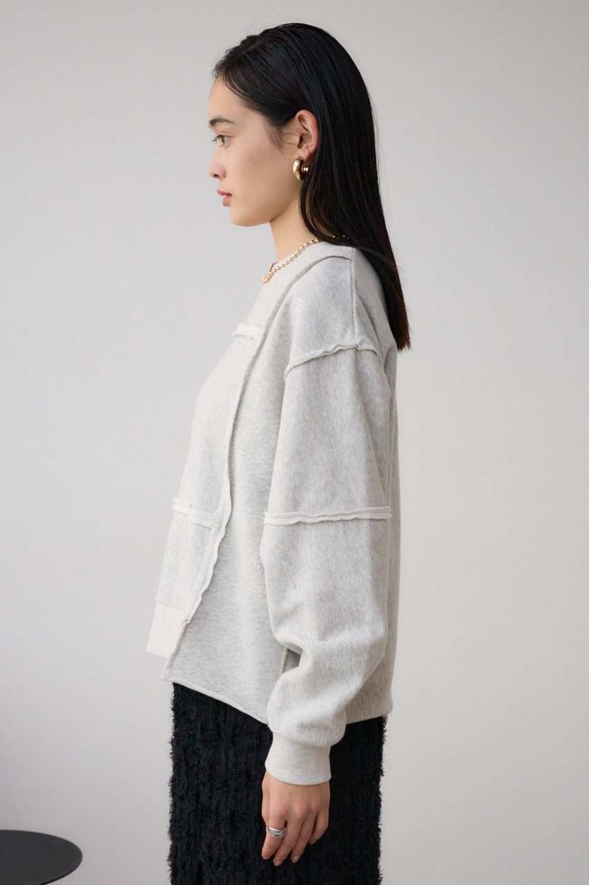 ダメージウラケプルオーバー T.GRY FREE