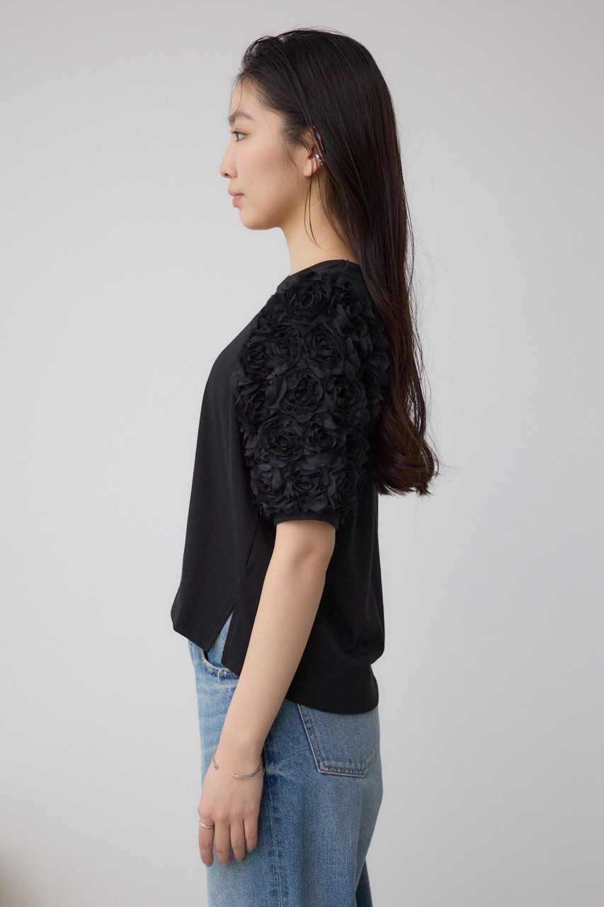 ソデチュールトップス BLK FREE