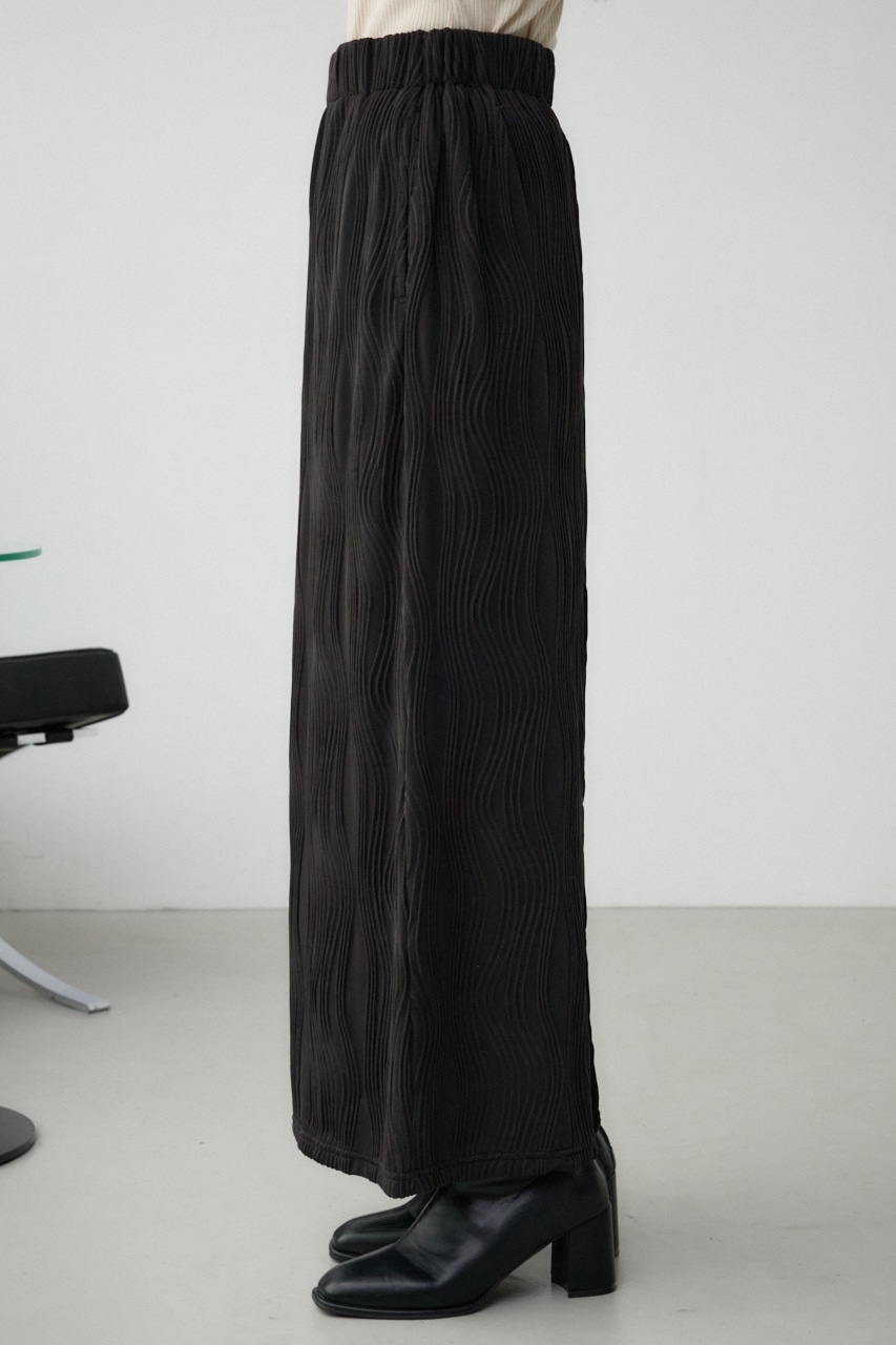 ヘンケイリブカットソータイトスカート BLK FREE