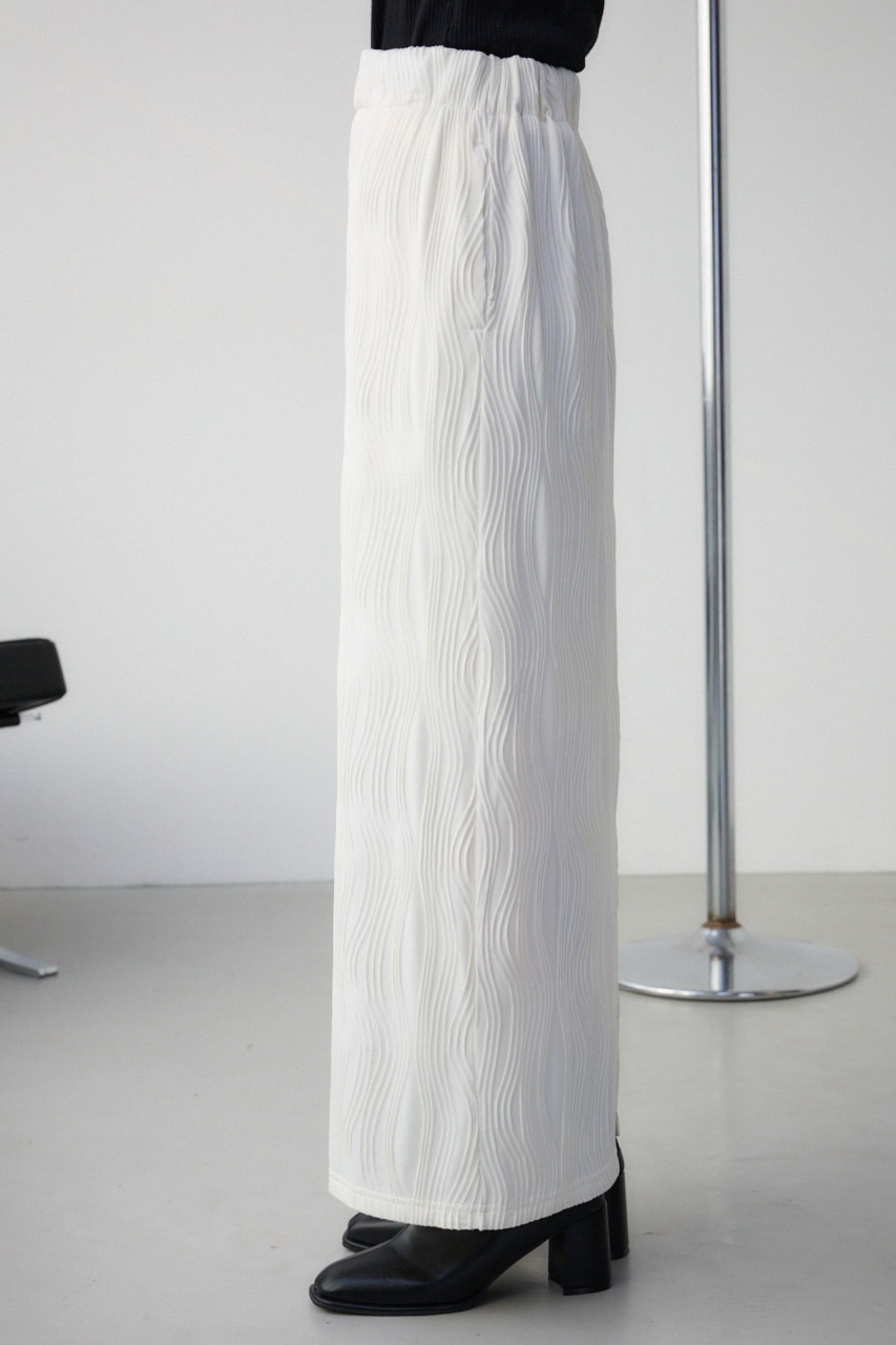 ヘンケイリブカットソータイトスカート O/WHT FREE