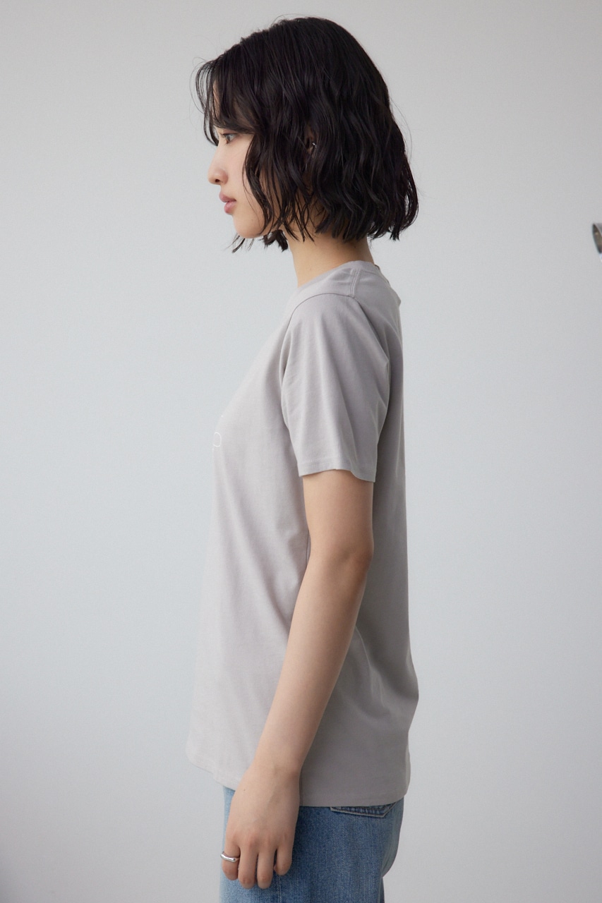 シンプルロゴTシャツ BEG FREE