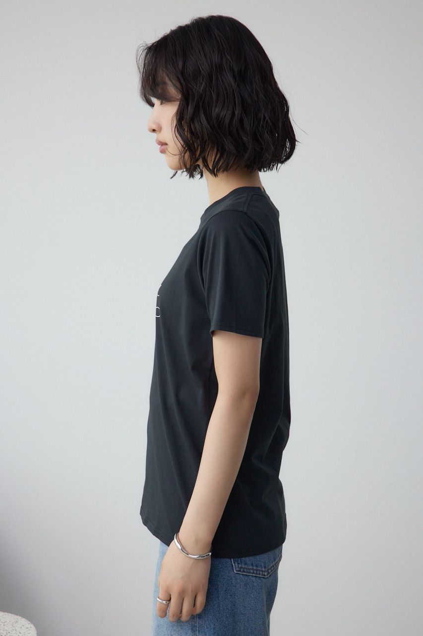 シンプルロゴTシャツ BLK FREE