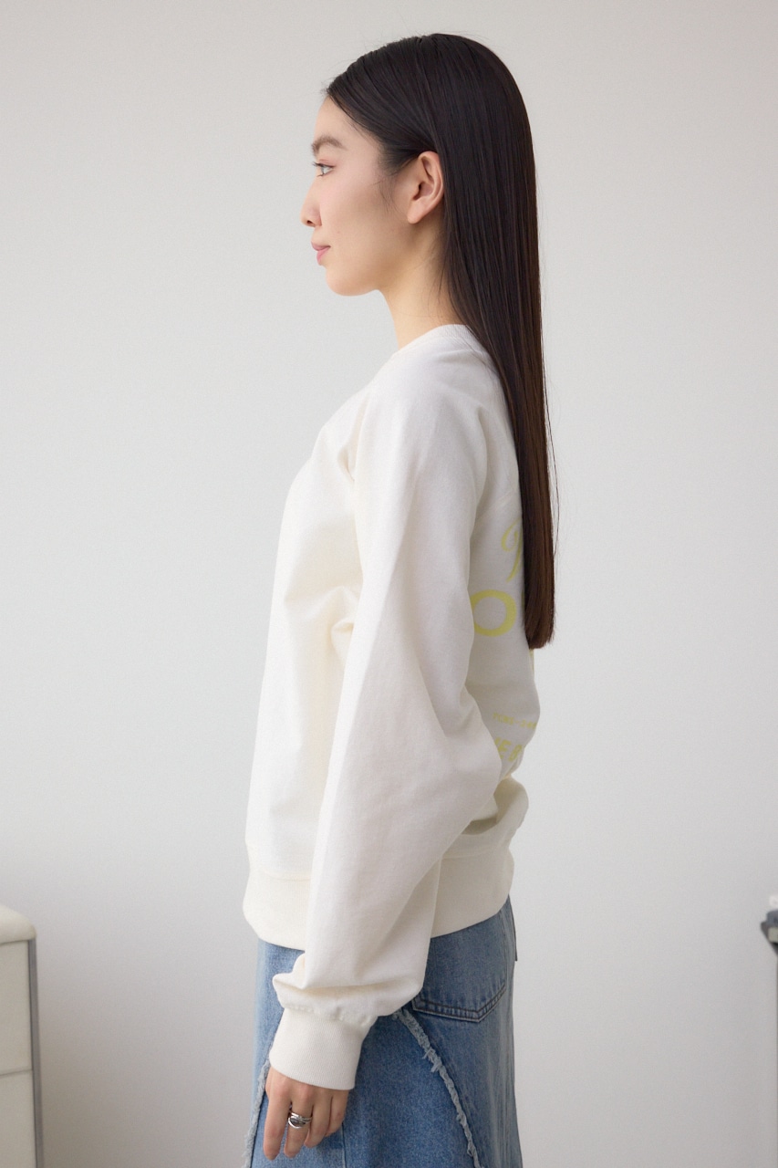 ミニウラケプリントトップス O/WHT FREE