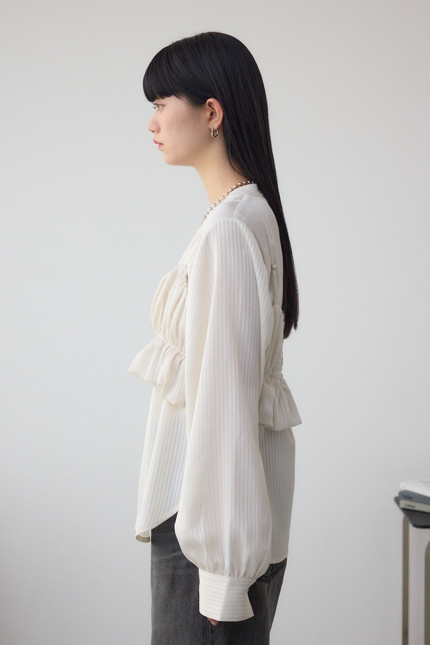 バルーンビスチェレイヤードセットブラウス IVOY FREE