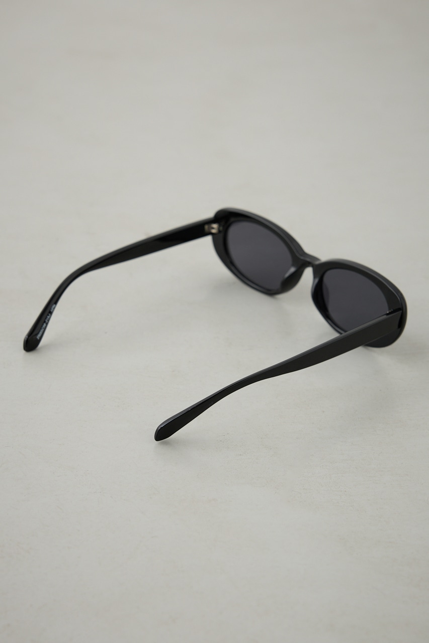 スリムオーバルアイウェア BLK FREE