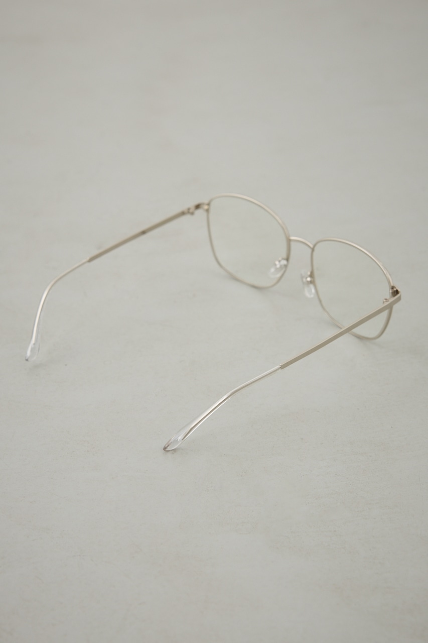 メタルフレームアイウェア CLR FREE