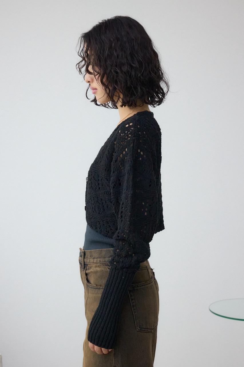 クロシェニットボレロ BLK FREE