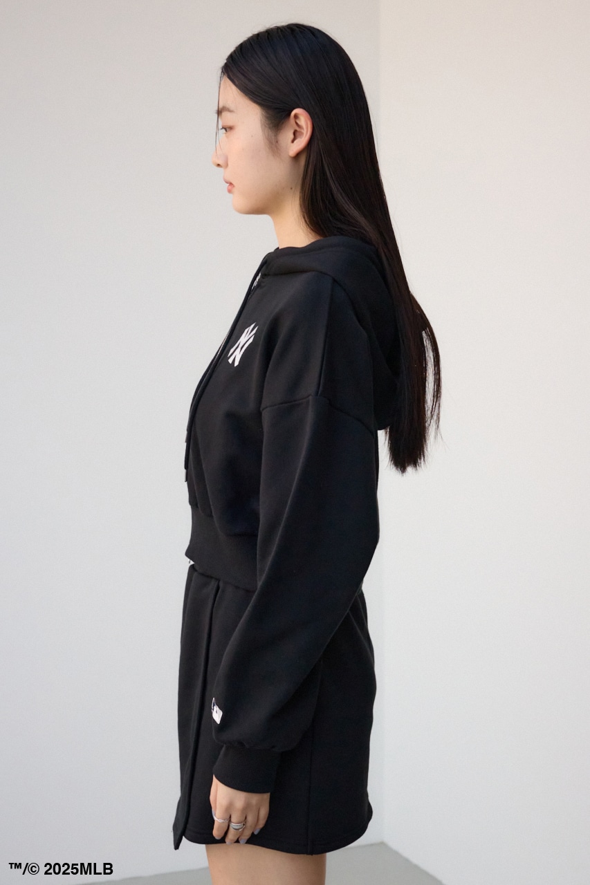 【MLB】ジップフーディー BLK FREE