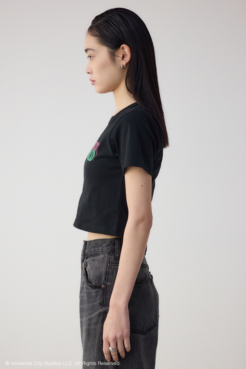 AZUL BY MOUSSY | 【WICKED×AZUL】ラインストーンロゴショートT