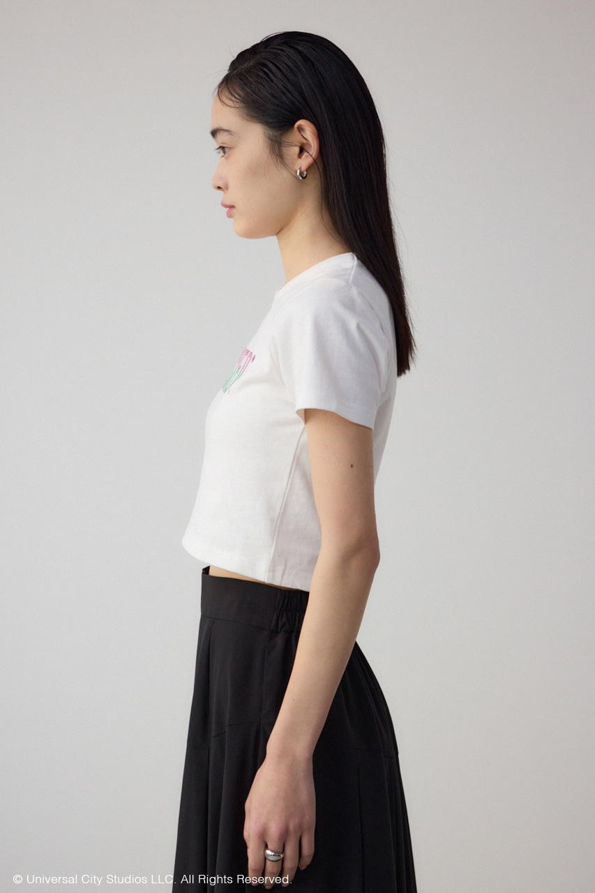 AZUL BY MOUSSY | 【WICKED×AZUL】ラインストーンロゴショートT