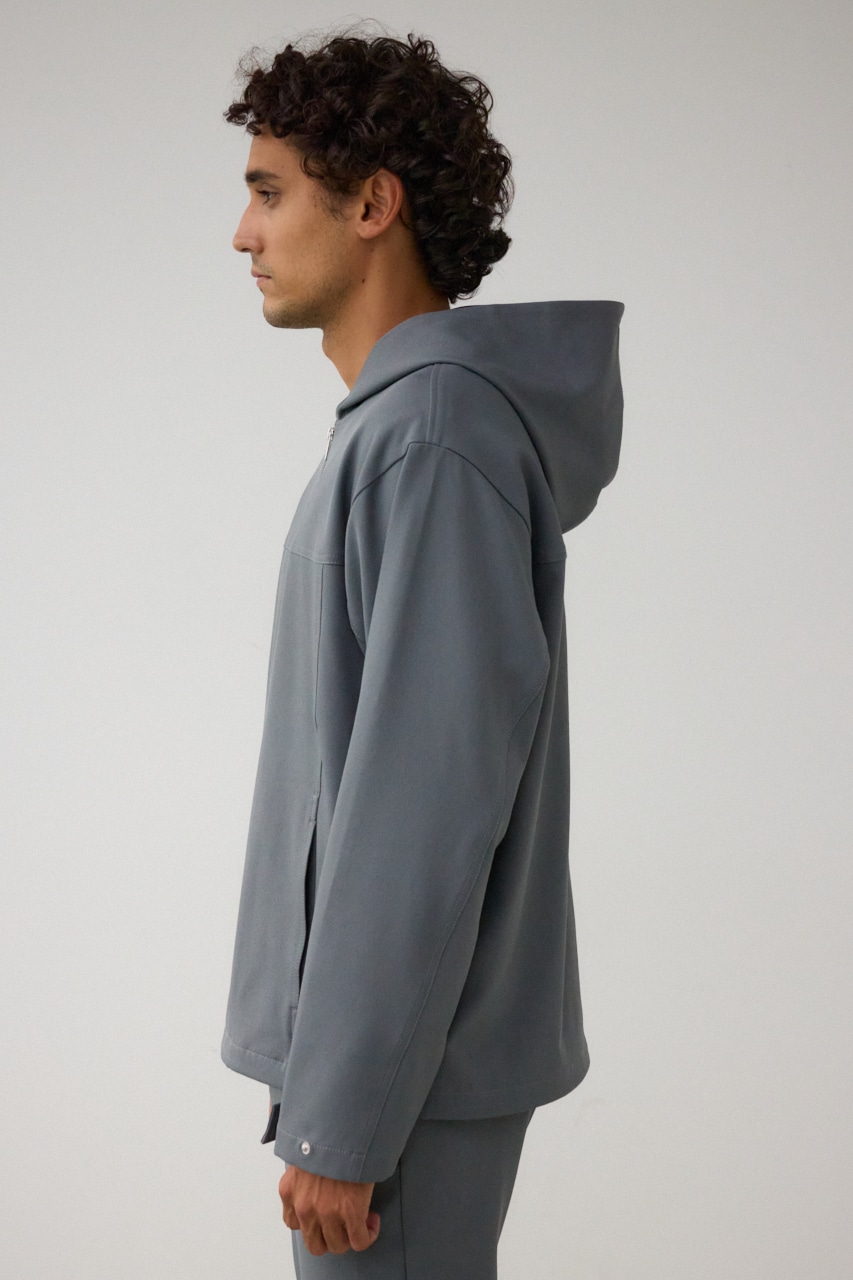 ジョーゼットフーディーブルゾン GRY FREE