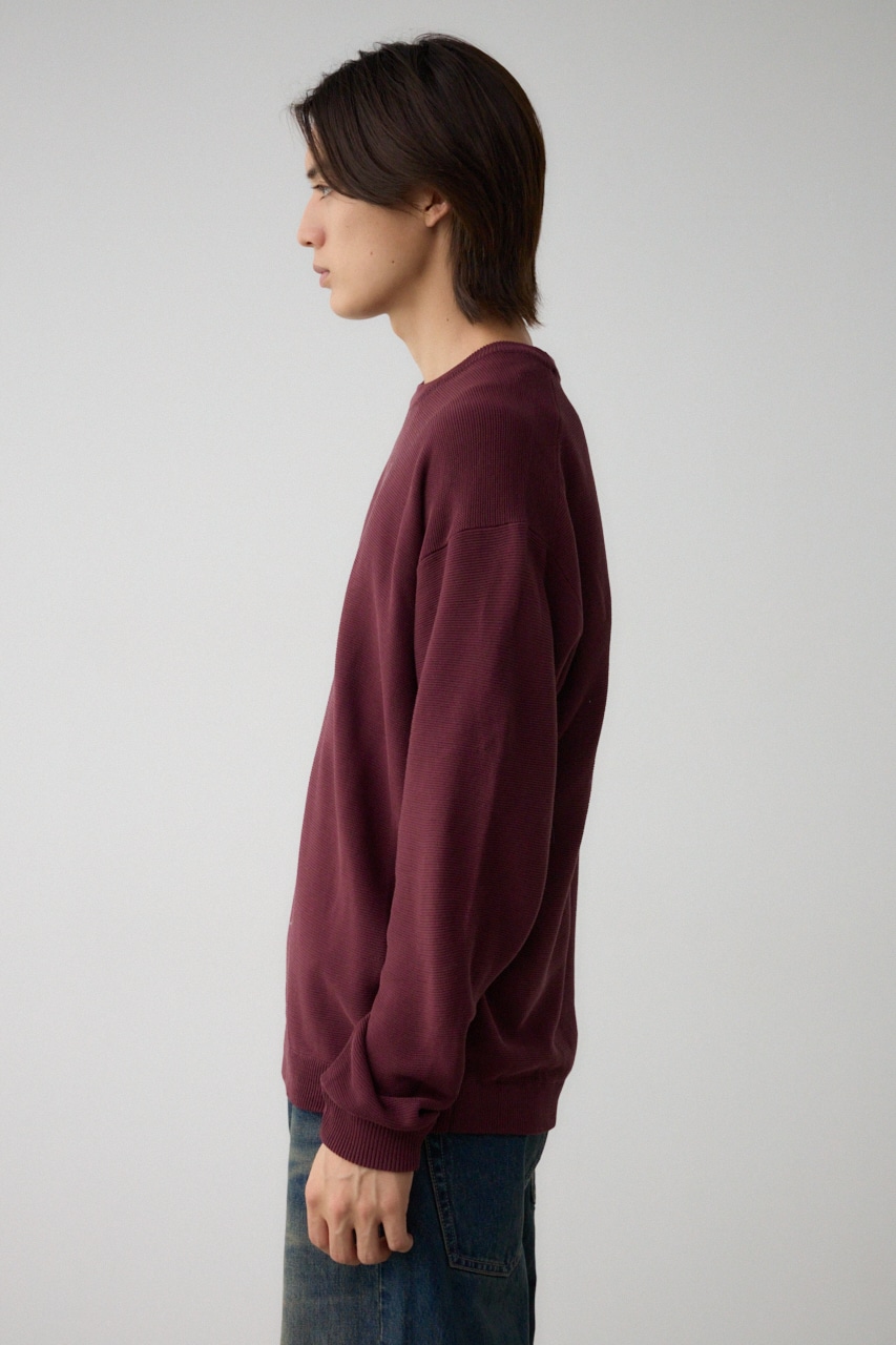 ベーシックガーターニット BRD L