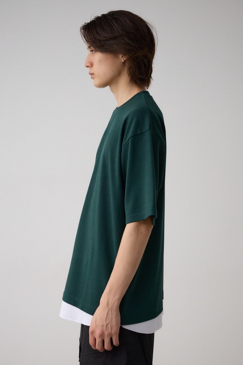 フェイクレイヤードトップス D/GRN FREE