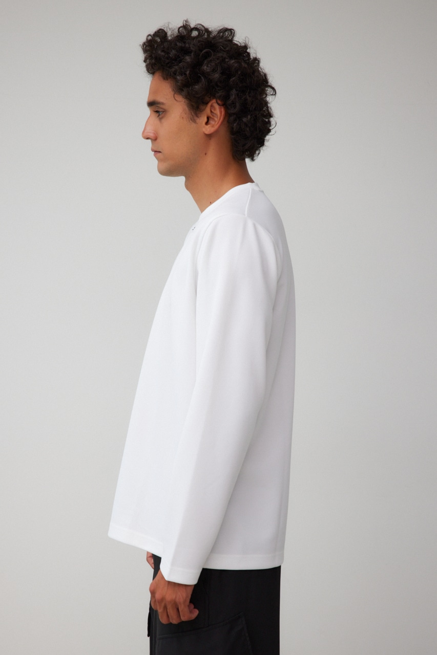 UMBRO MOUSSY ホワイト長袖シャツ UMBRO MOUSSY ホワイト長袖